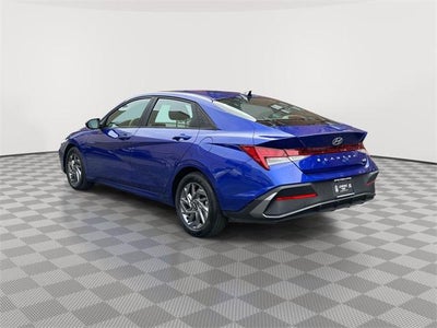 2024 Hyundai Elantra Hybrid Blue