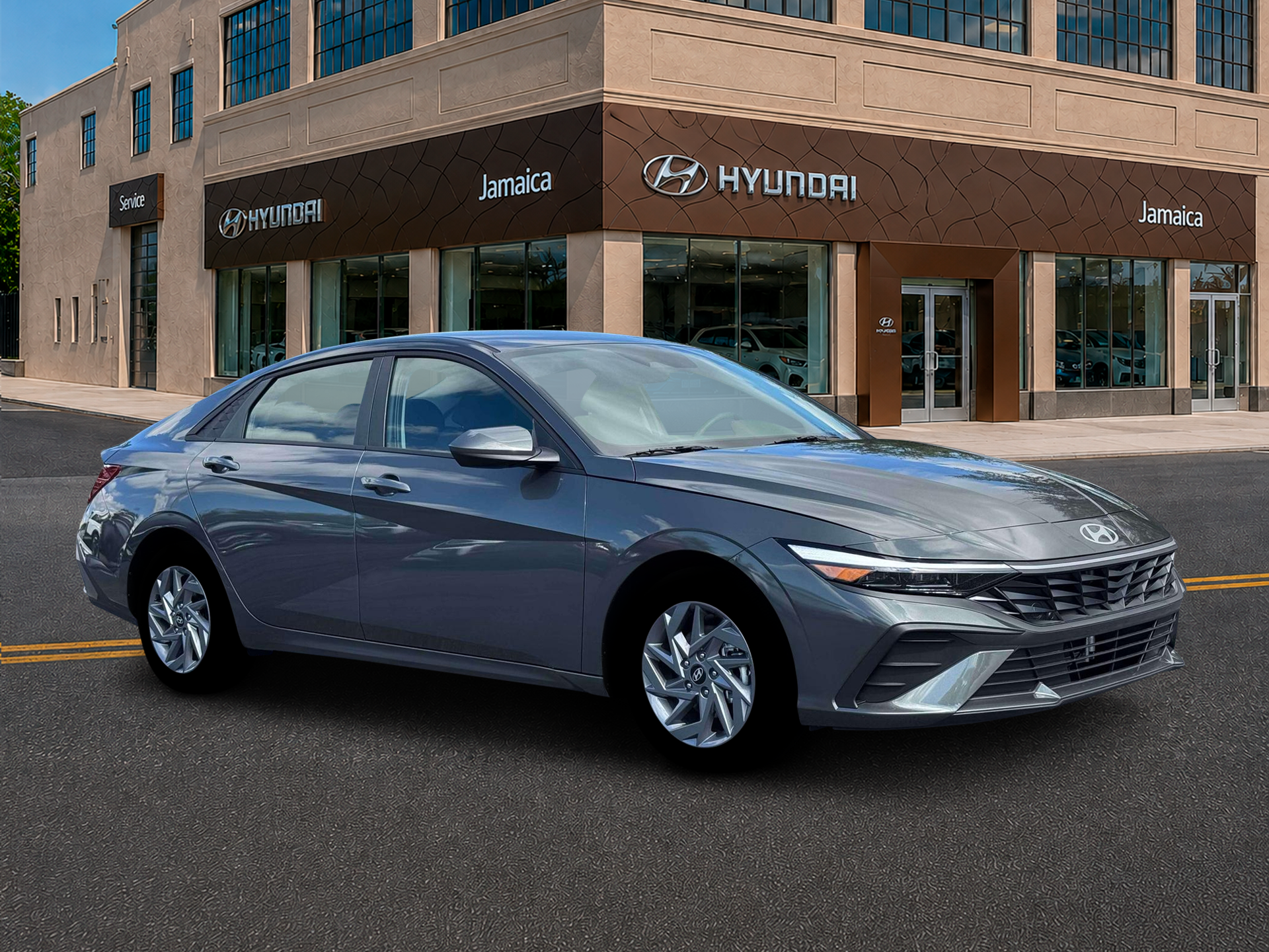 2026 Hyundai Elantra Hybrid Blue