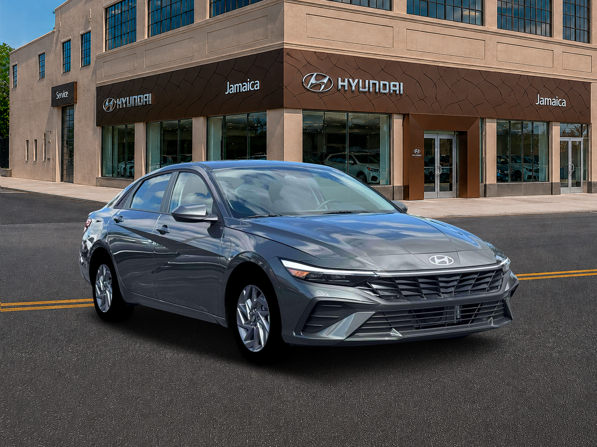 2026 Hyundai Elantra Hybrid Blue