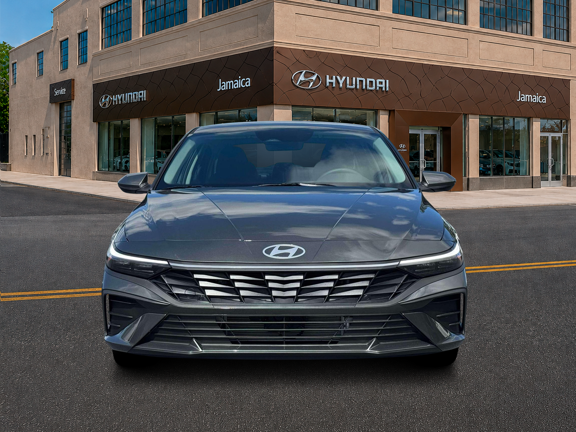 2026 Hyundai Elantra Hybrid Blue