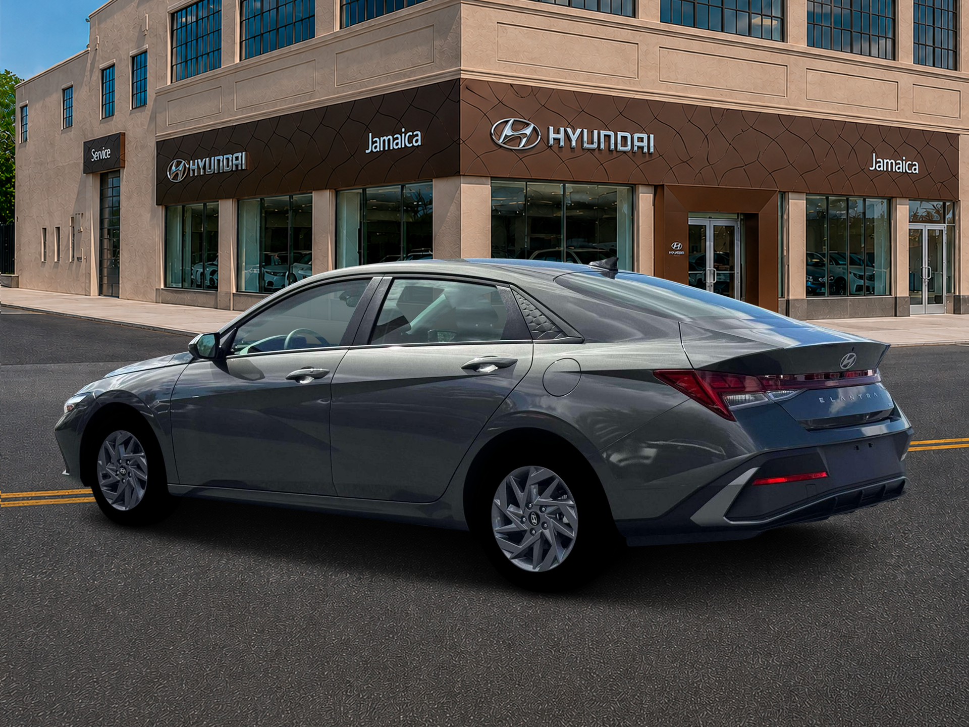 2026 Hyundai Elantra Hybrid Blue