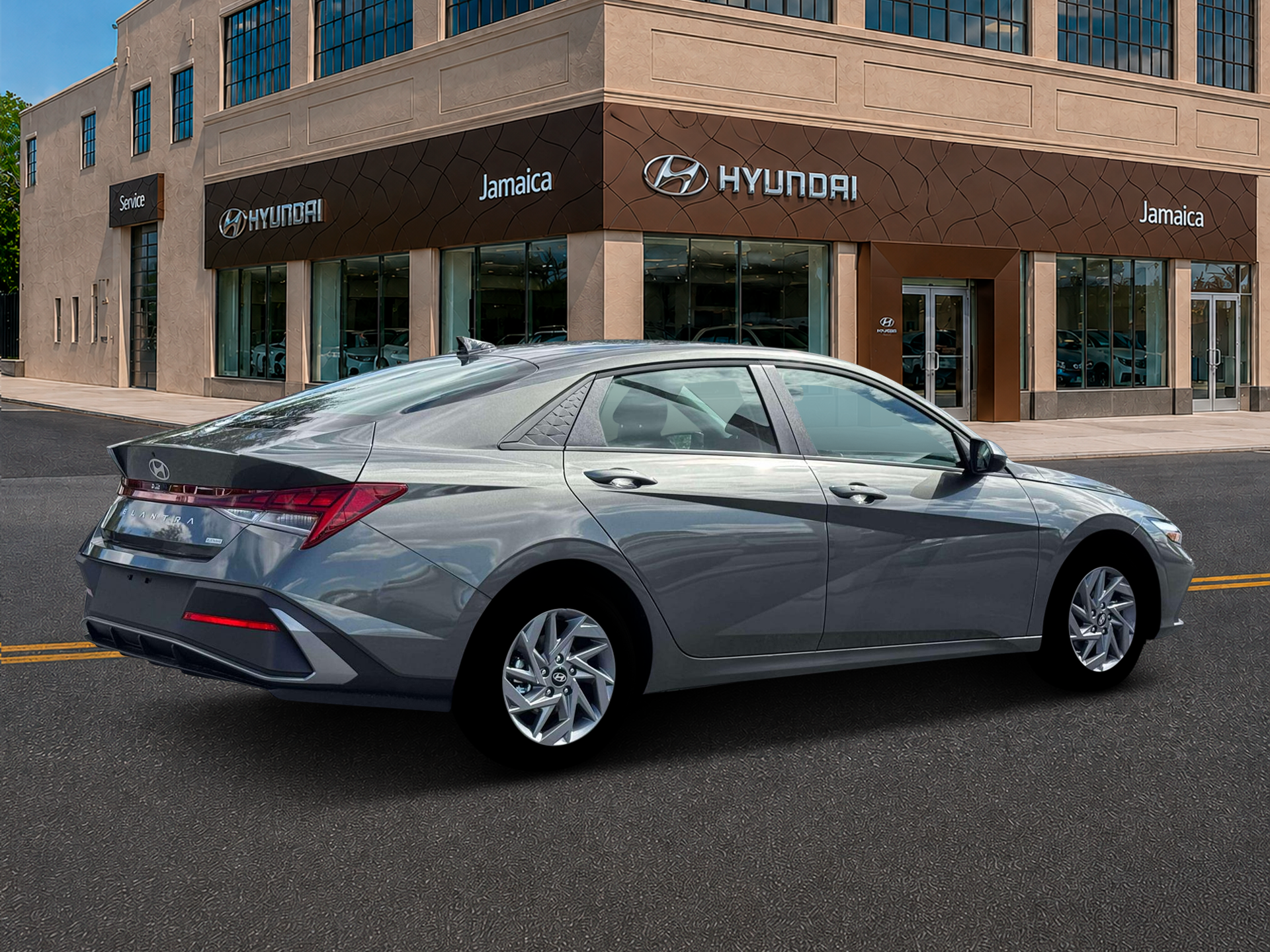 2026 Hyundai Elantra Hybrid Blue