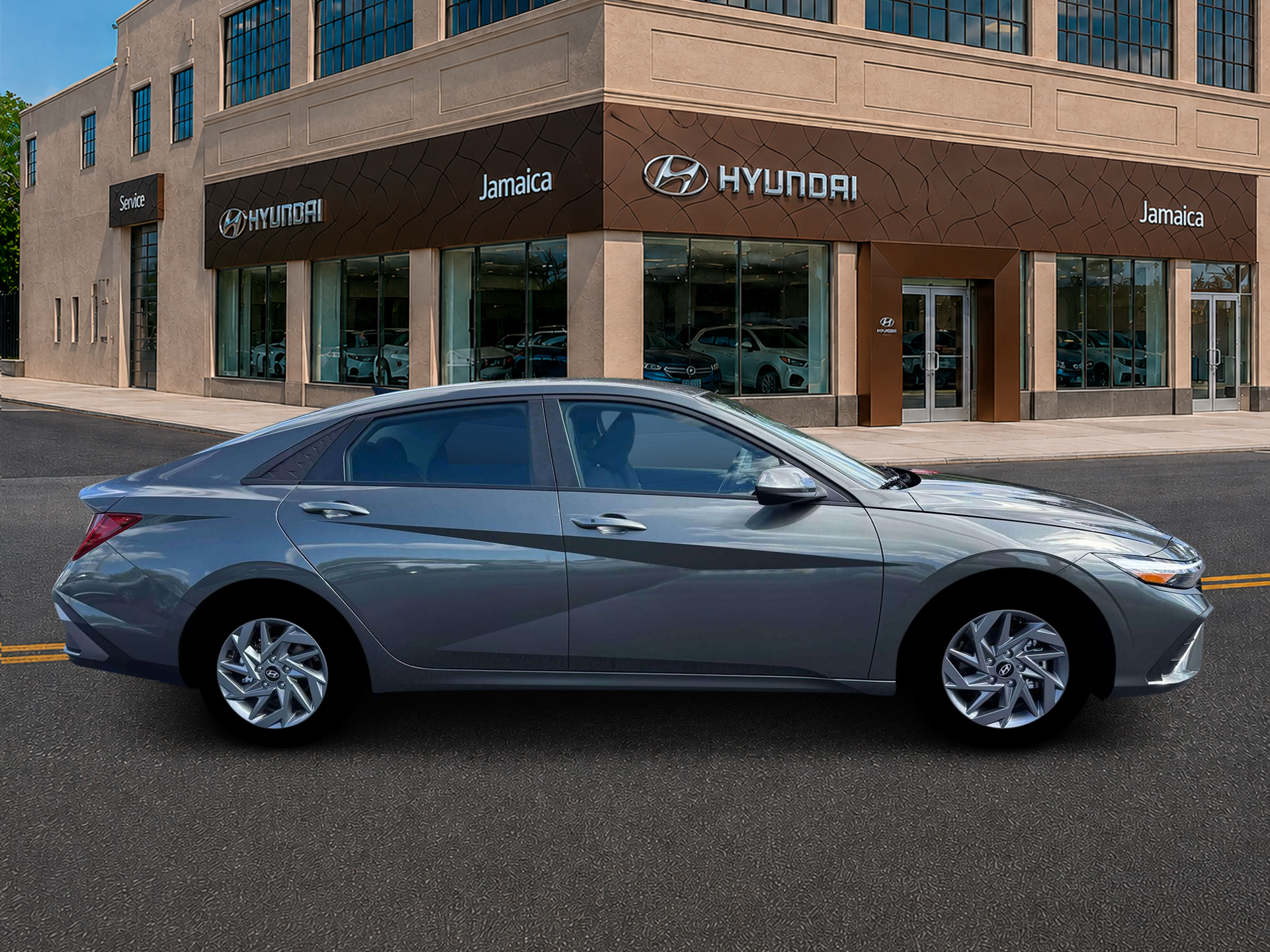 2026 Hyundai Elantra Hybrid Blue