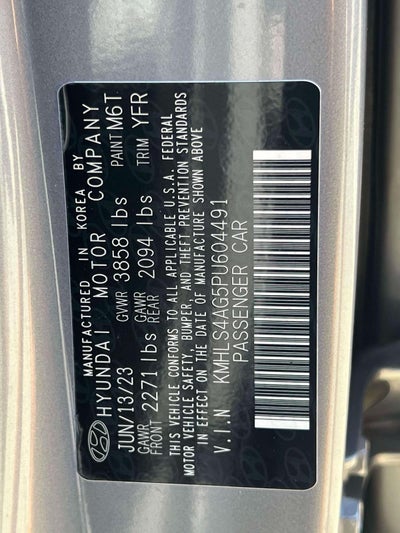 2023 Hyundai Elantra SEL