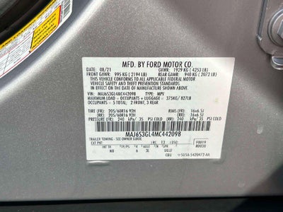 2021 Ford EcoSport SE