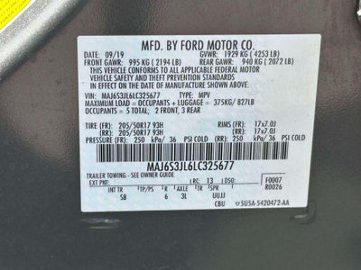 2020 Ford EcoSport SES