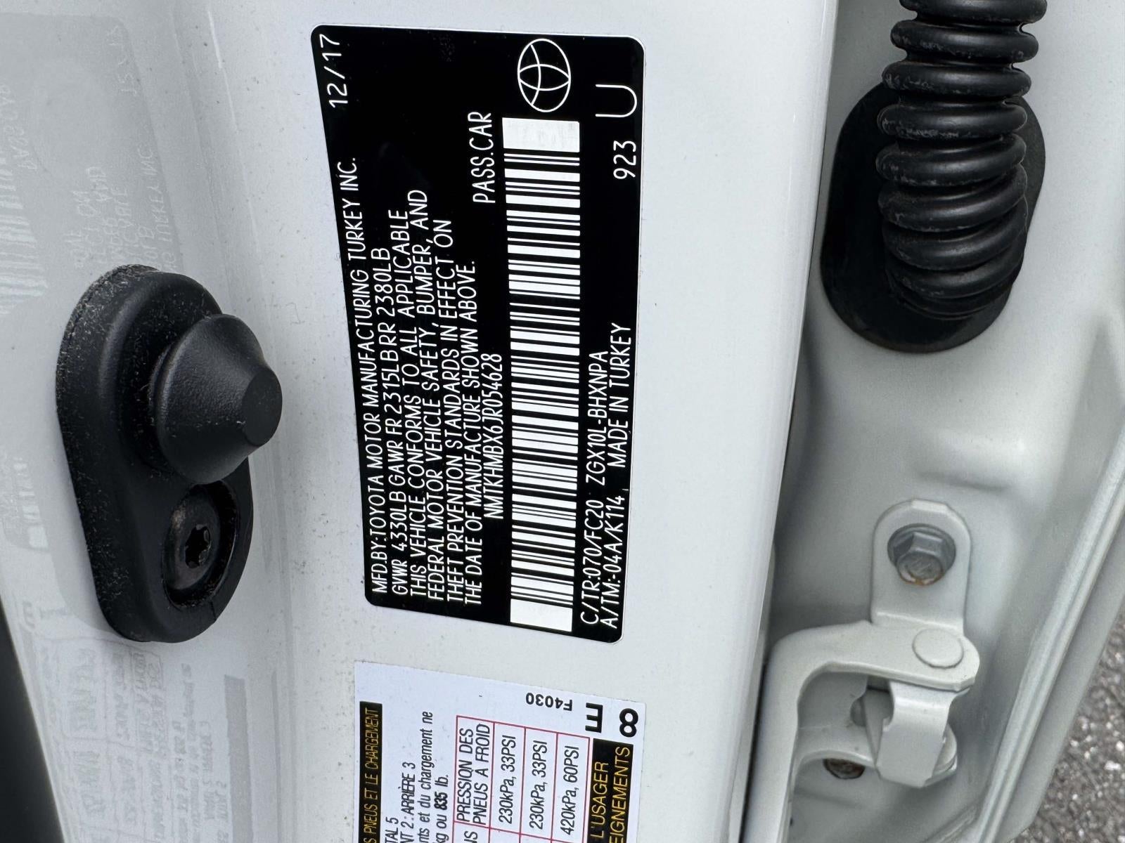 2018 Toyota C-HR XLE Premium