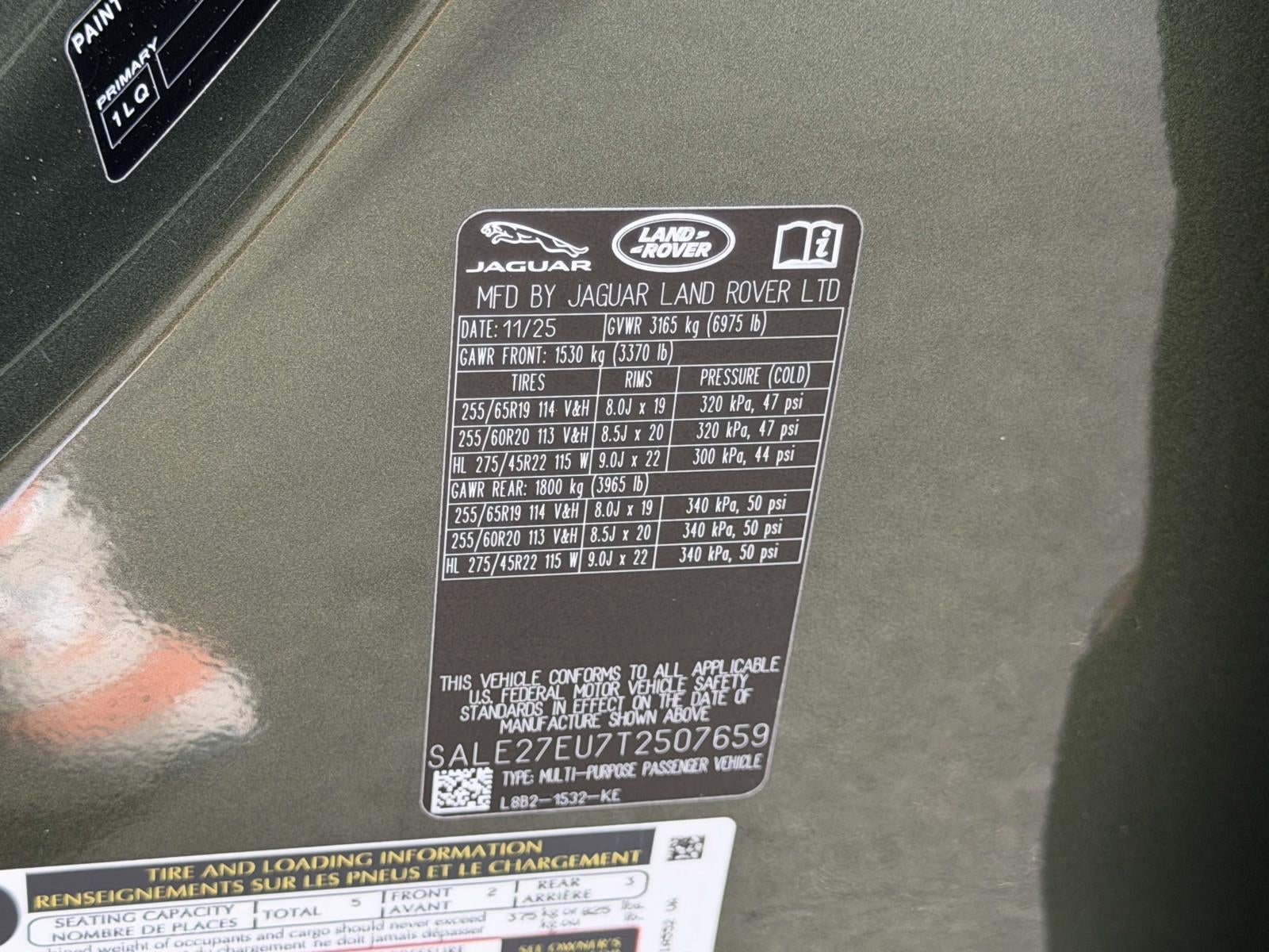 2026 Land Rover Defender P400 X-Dynamic SE
