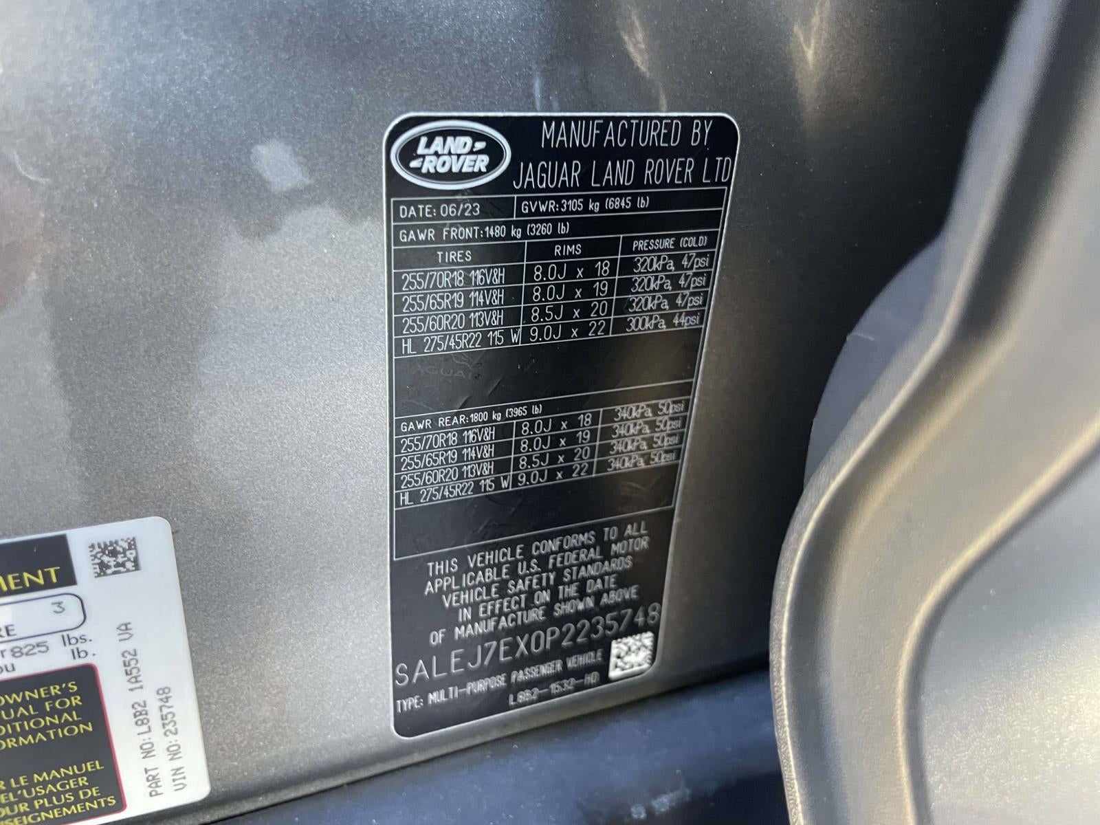 2023 Land Rover Defender 110 S