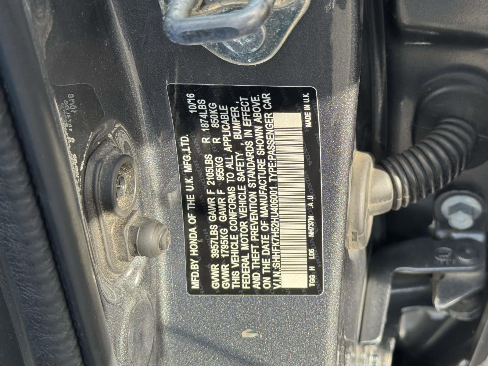 2017 Honda Civic EX