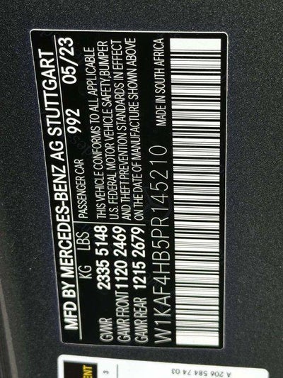 2023 Mercedes-Benz C 300 4MATIC® Sedan