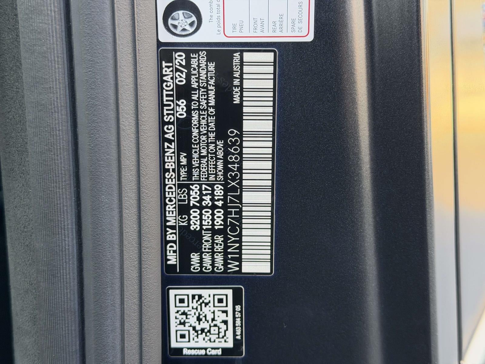 2020 Mercedes-Benz AMG® G 63 4MATIC®