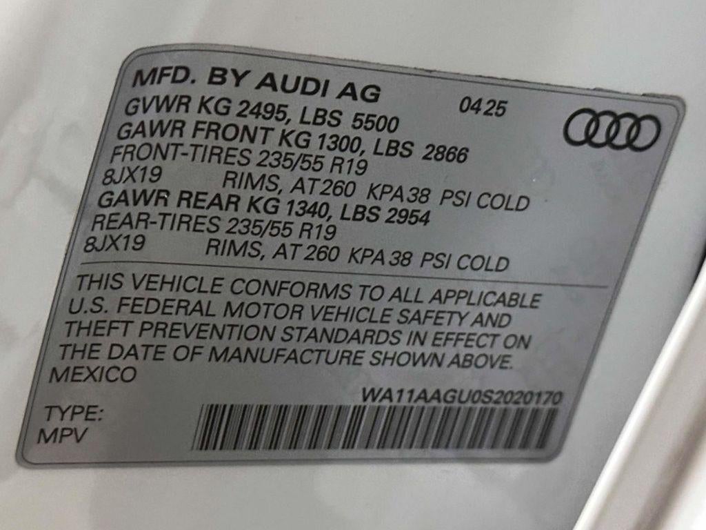 2025 Audi All-new Q5 Premium TFSI quattro S tronic