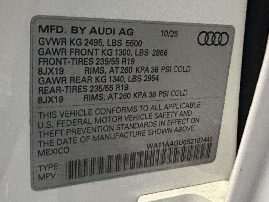 2025 Audi All-new Q5 Premium TFSI quattro S tronic