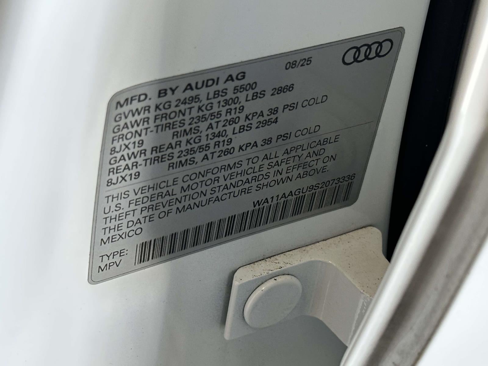 2025 Audi All-new Q5 Premium TFSI quattro S tronic