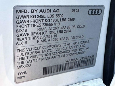 2025 Audi All-new Q5 Premium Plus TFSI quattro S tronic