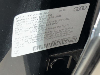 2025 Audi All-new Q5 Premium Plus TFSI quattro S tronic