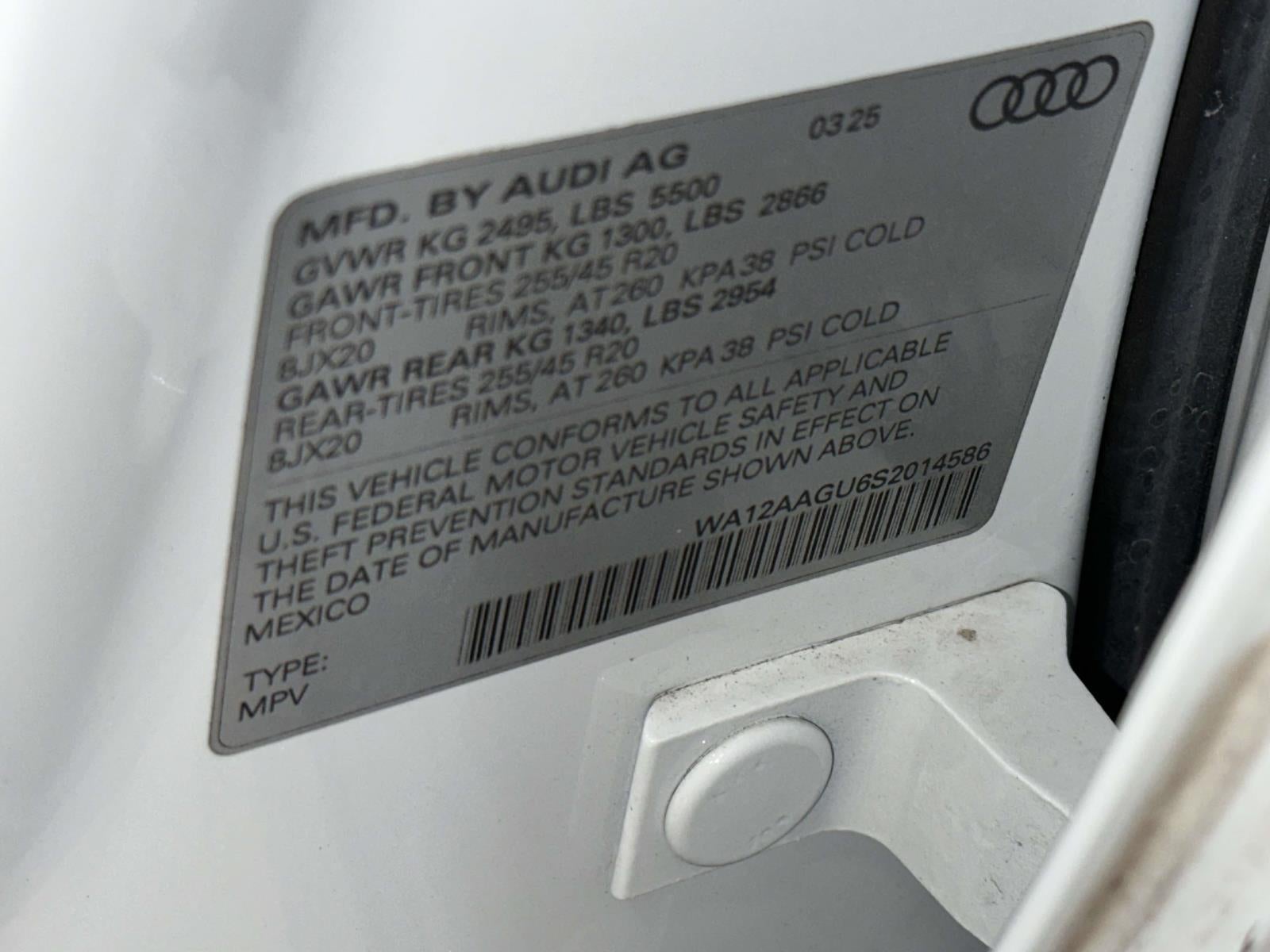 2025 Audi All-new Q5 Premium Plus TFSI quattro S tronic