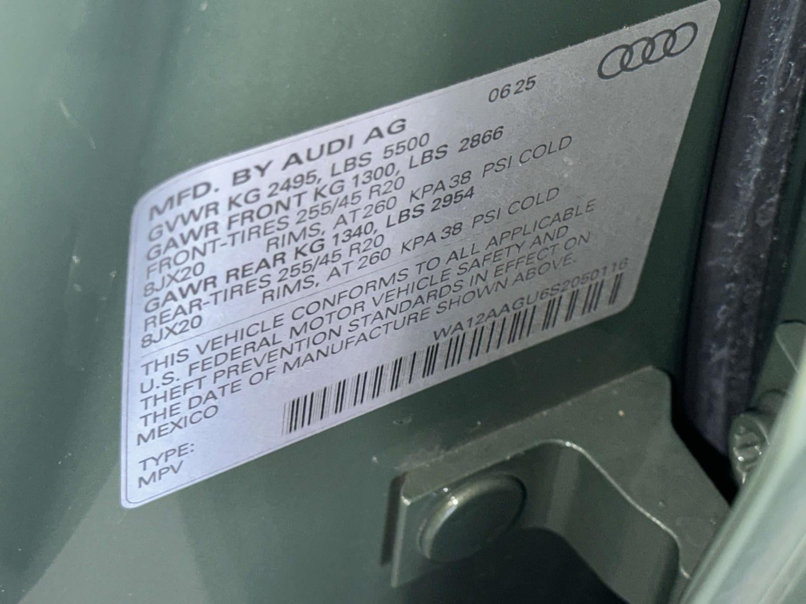2025 Audi All-new Q5 Premium Plus TFSI quattro S tronic