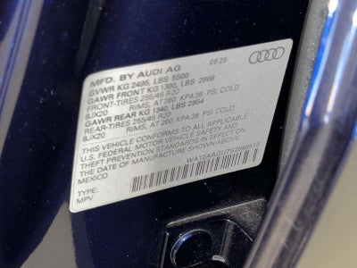 2025 Audi All-new Q5 Premium Plus TFSI quattro S tronic