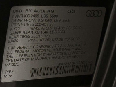 2025 Audi All-new Q5 Premium Plus TFSI quattro S tronic