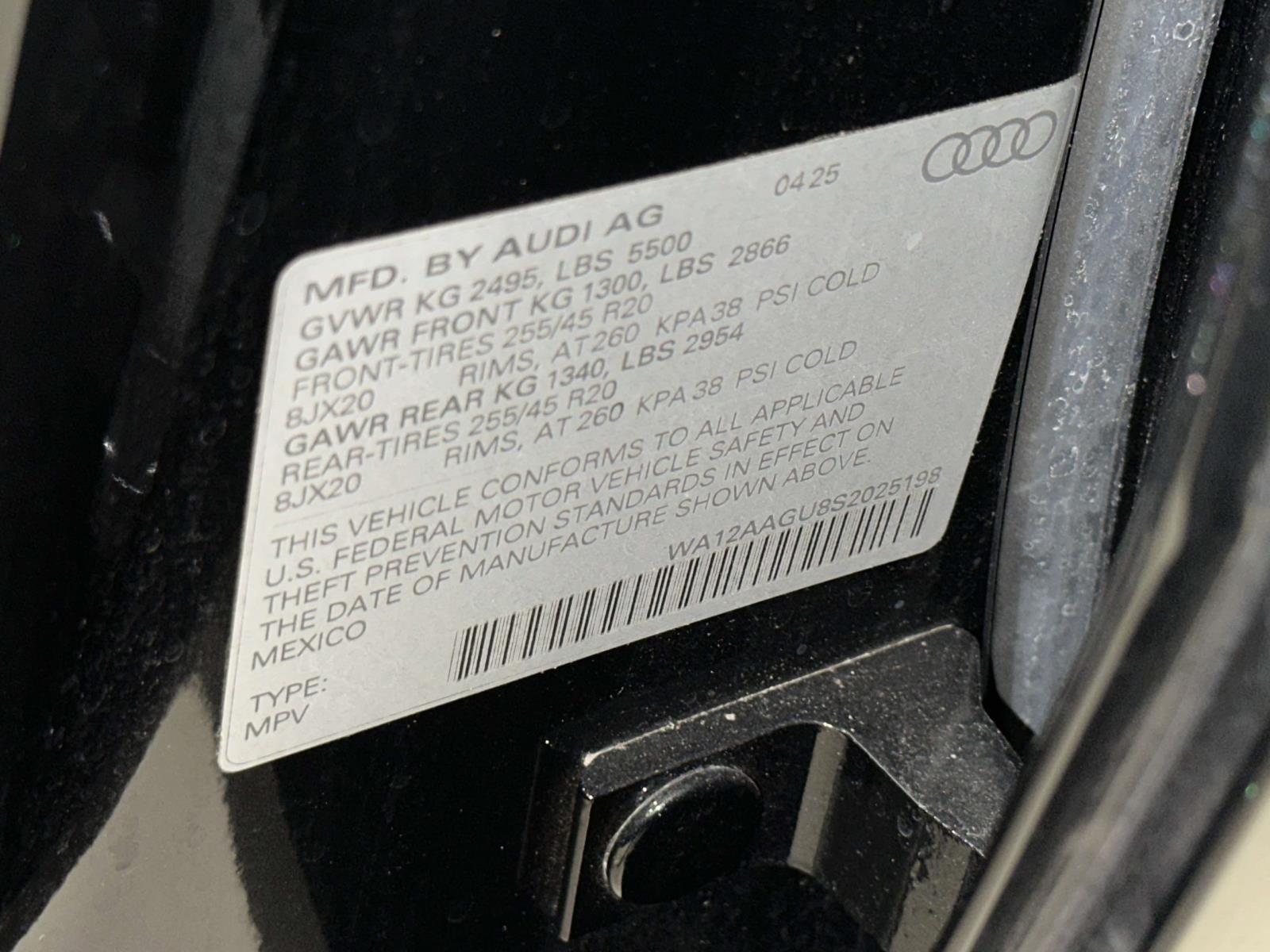 2025 Audi All-new Q5 Premium Plus TFSI quattro S tronic