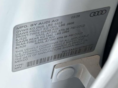 2026 Audi Q5 Premium Plus TFSI quattro S tronic