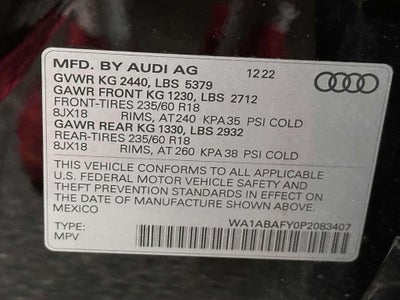 2023 Audi Q5 Premium 40 TFSI quattro S tronic