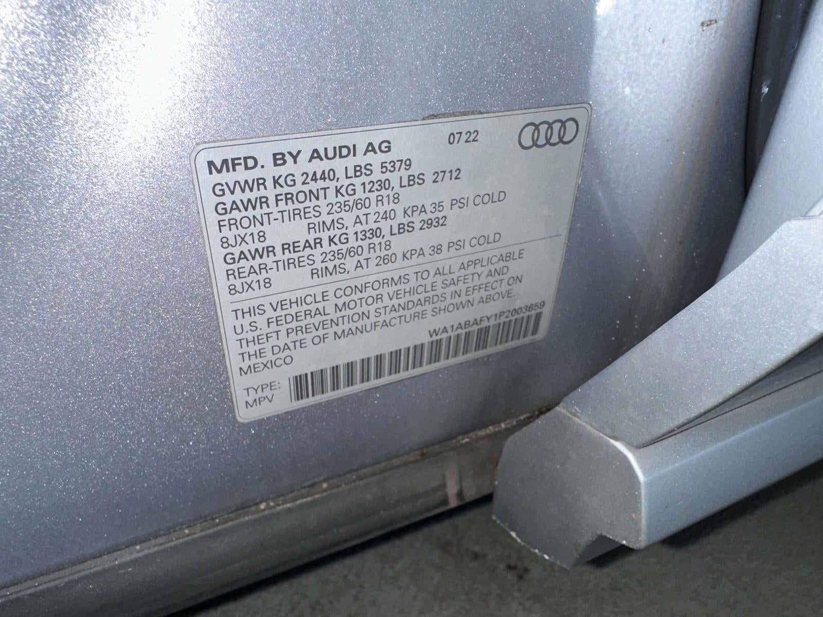 2023 Audi Q5 Premium 40 TFSI quattro S tronic