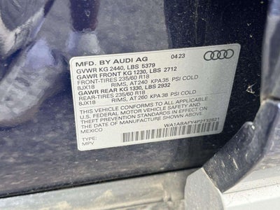 2023 Audi Q5 Premium 40 TFSI quattro S tronic