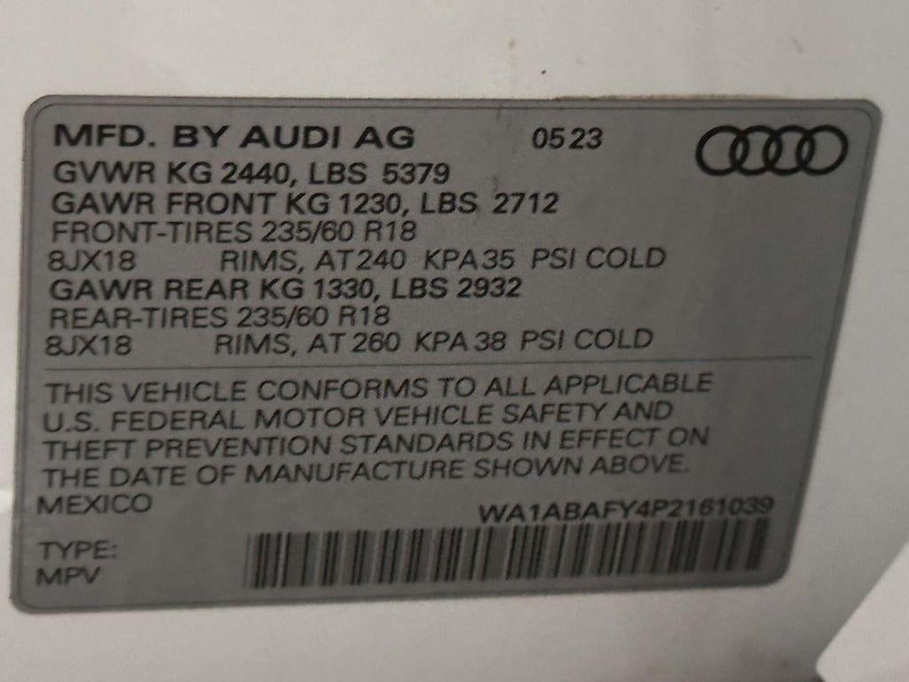 2023 Audi Q5 Premium 40 TFSI quattro S tronic