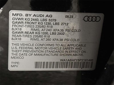 2023 Audi Q5 Premium 40 TFSI quattro S tronic