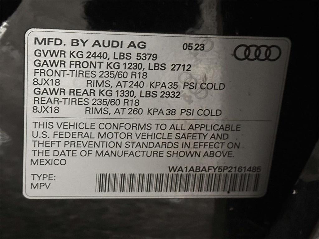 2023 Audi Q5 Premium 40 TFSI quattro S tronic