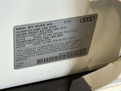 2023 Audi Q5 Premium 40 TFSI quattro S tronic
