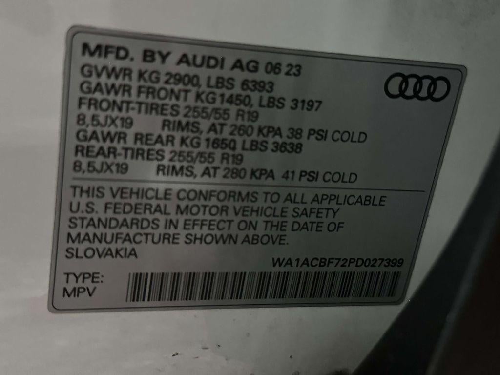 2023 Audi Q7 Premium 45 TFSI quattro Tiptronic
