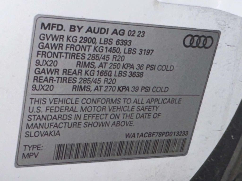 2023 Audi Q7 Premium 45 TFSI quattro Tiptronic