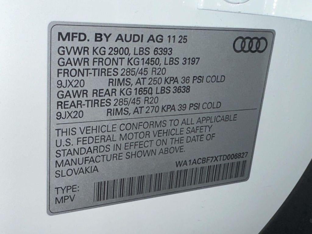 2026 Audi Q7 Premium 45 TFSI quattro tiptronic