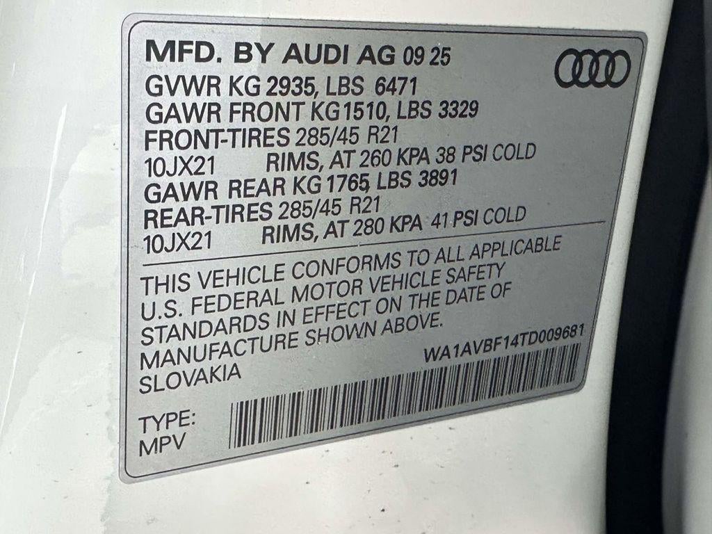 2026 Audi Q8 Premium 55 TFSI quattro Tiptronic