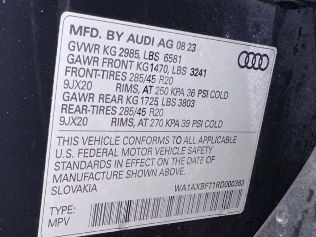 2024 Audi Q7 Premium 55 TFSI quattro Tiptronic