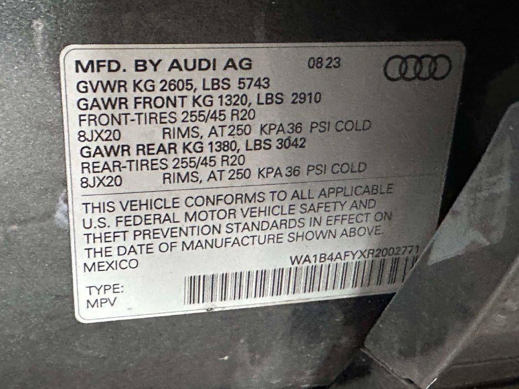 2024 Audi SQ5 Premium Plus TFSI quattro Tiptronic