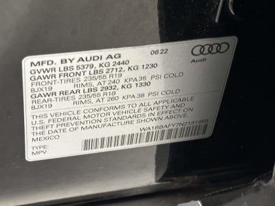 2022 Audi Q5 Premium Plus 40 TFSI quattro S tronic