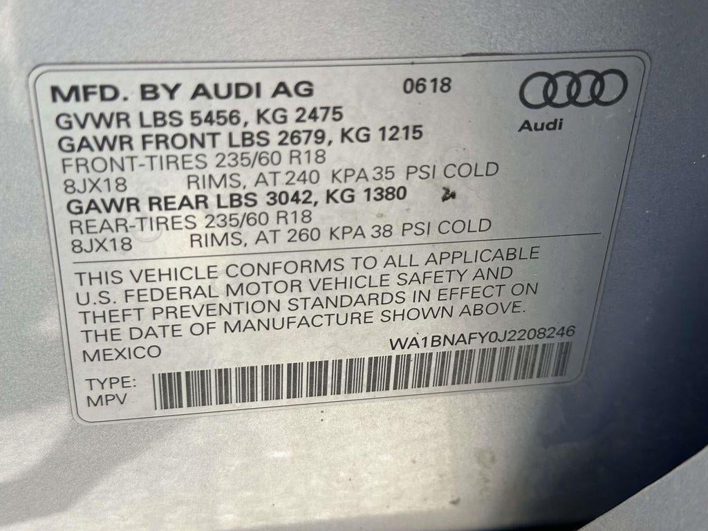 2018 Audi Q5 2.0T Premium