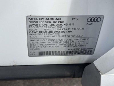 2019 Audi Q5 45 Premium