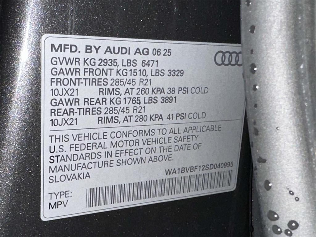 2025 Audi Q8 Premium Plus 55 TFSI quattro