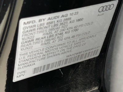 2024 Audi SQ8 Prestige 4.0 TFSI quattro