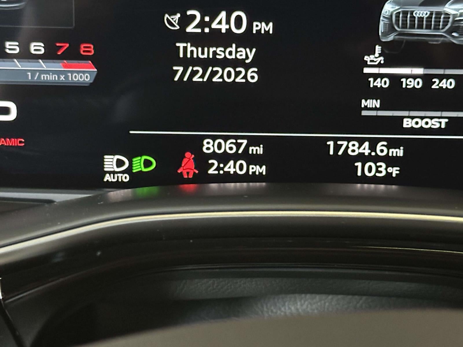 2023 Audi SQ8 Prestige TFSI quattro Tiptronic