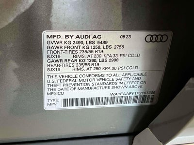 2023 Audi Q5 Premium Plus 45 TFSI S line quattro