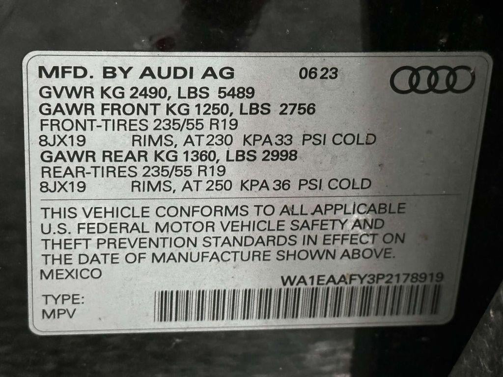 2023 Audi Q5 Premium Plus 45 TFSI S line quattro