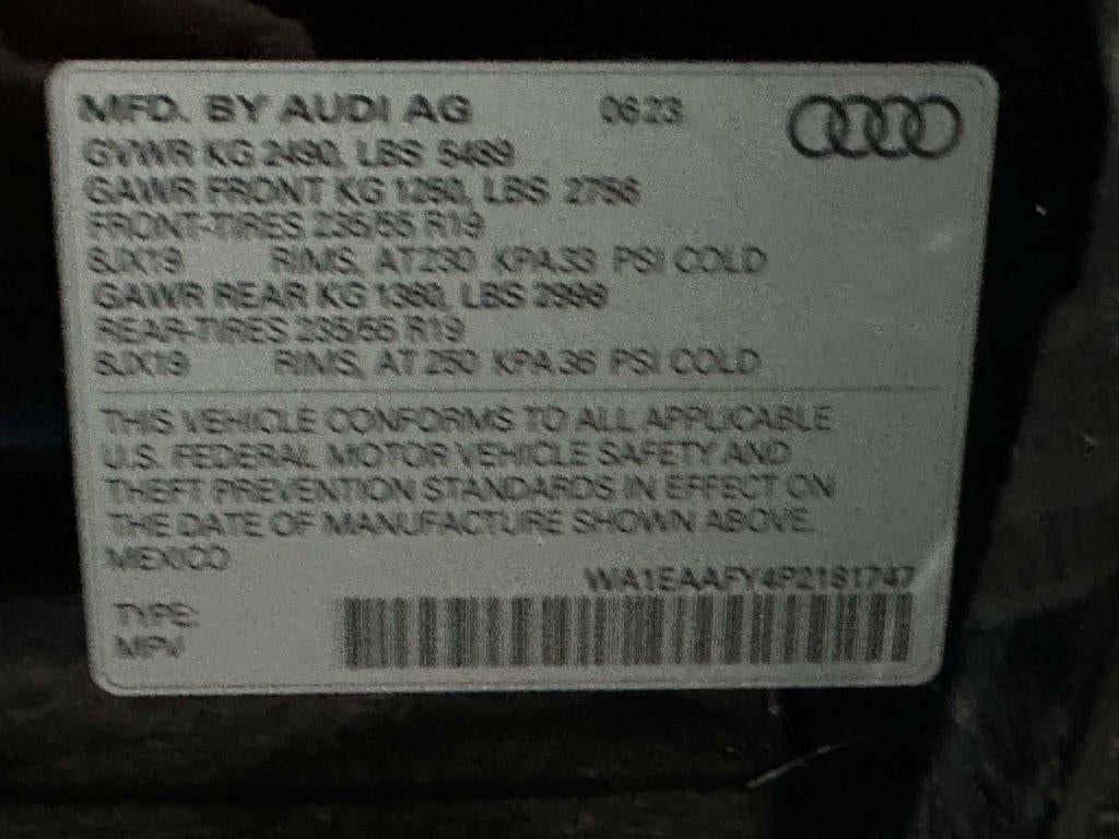 2023 Audi Q5 Premium Plus 45 TFSI S line quattro