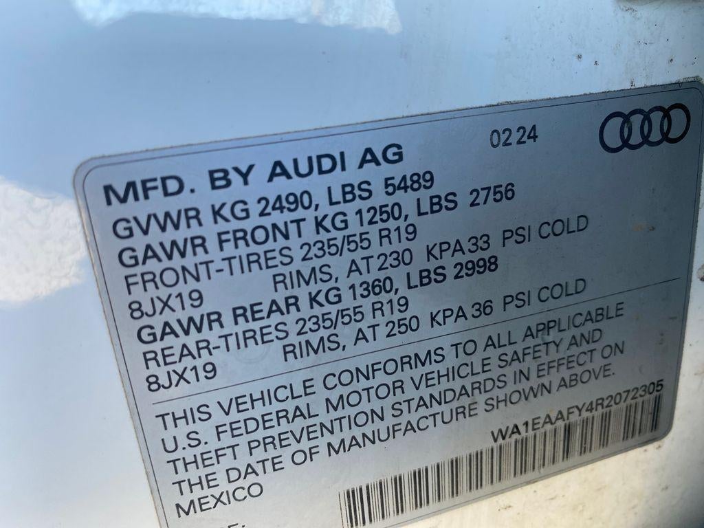 2024 Audi Q5 Premium Plus 45 TFSI S line quattro